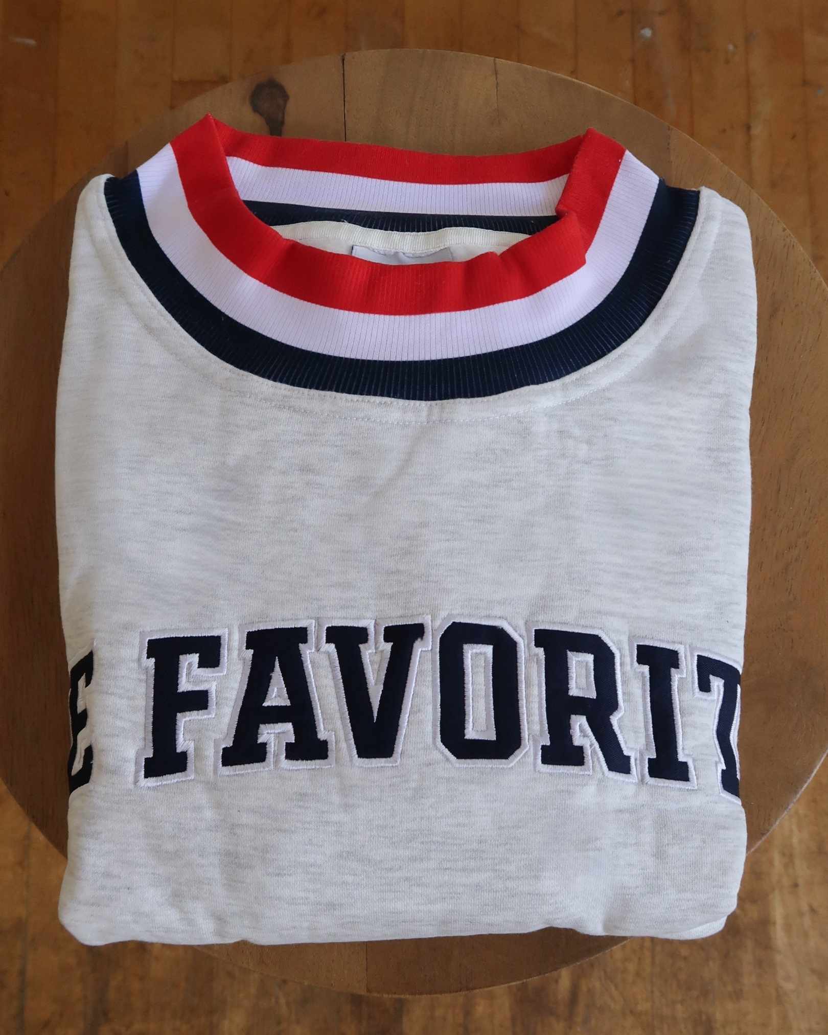 Americana Varsity Mockneck