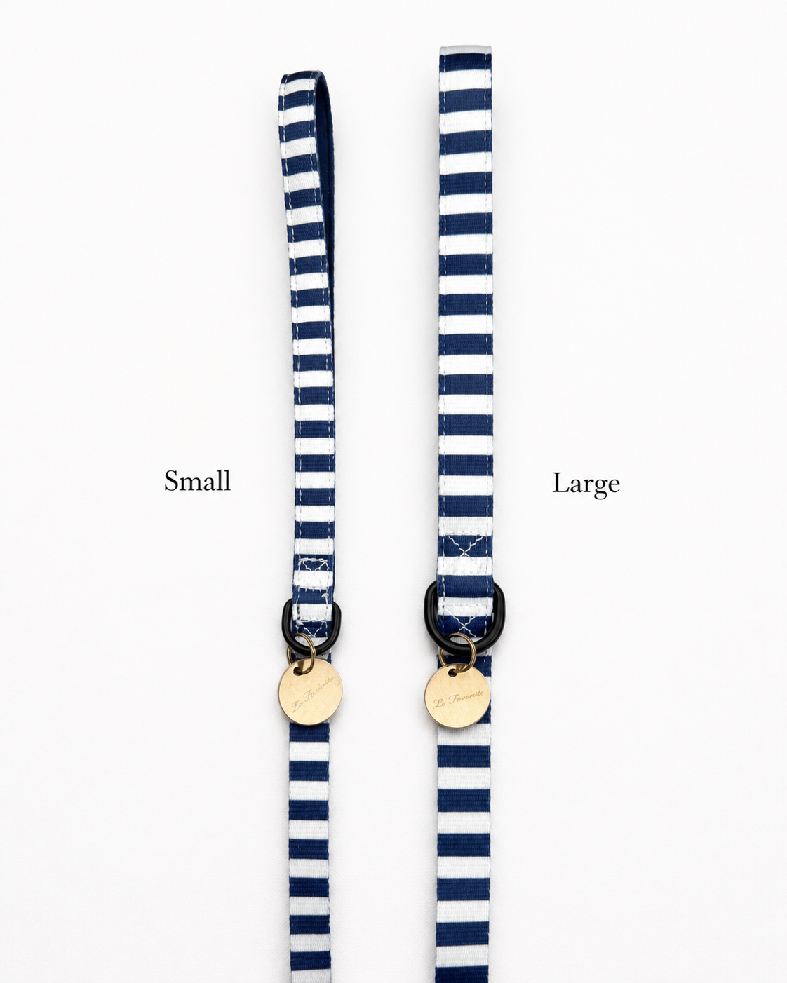 Signature Striped Dog Leash