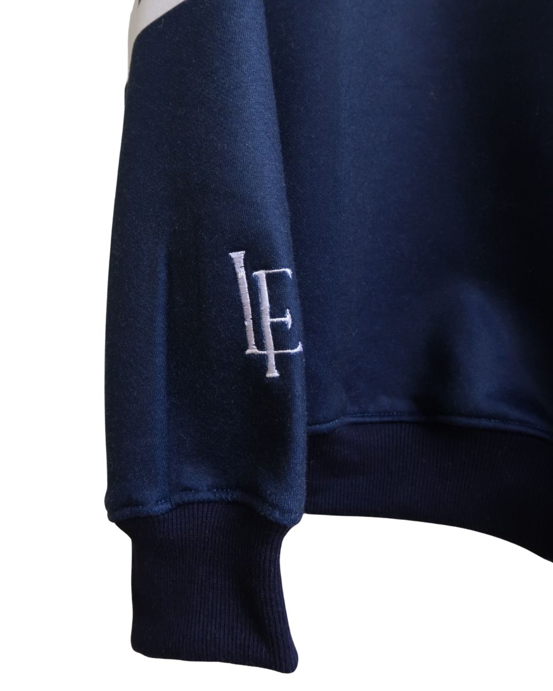 Classic Navy Script Mockneck